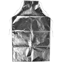 Aiggend Delantal Resistente al Calor - Delantal de Papel de Aluminio Resistente al Calor de 1000 Grados Delantal de…